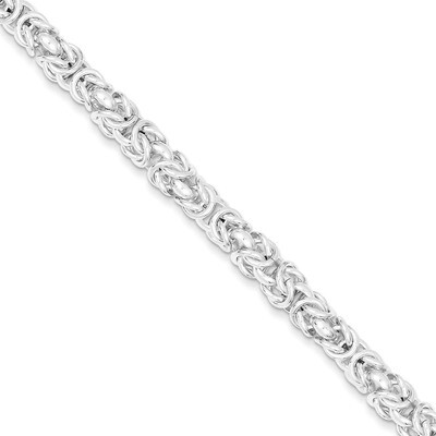 7.5 Inch Fancy Link Toggle Bracelet Sterling Silver Polished QG1165-7.5, MPN: QG1165-7.5, 883957945…