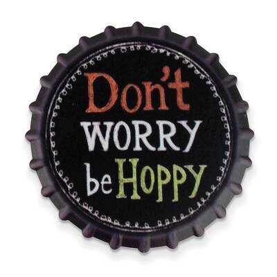 Set of 4 Don&#39;t Worry Be Hoppy Resin Coasters GM22633, MPN: GM22633, 788089151478