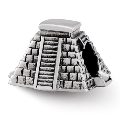 Chichen Itza Bead - Sterling Silver QRS2352, MPN: QRS2352, 886774991795