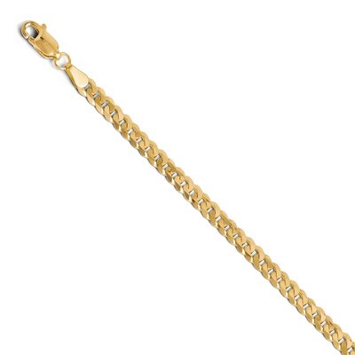 Leslie&#39;s 3.9mm Beveled Curb Chain 20 Inch - 14k Gold HB-1238-20, MPN: 1238-20, 886774542409