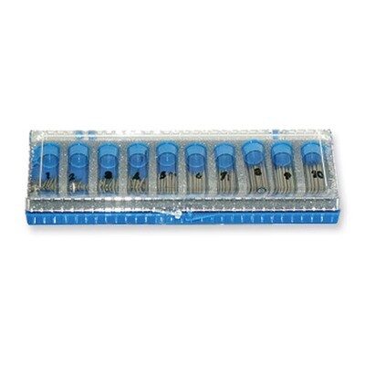 100-piece Short-Tip Watch Buckle Spring Bar Kit FTL123, MPN: FTL123,