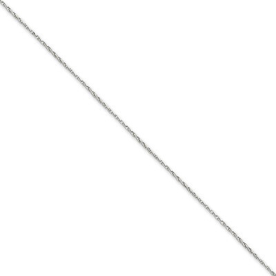 1.25mm Round Parisian Wheat Chain 16 Inch 14k White Gold PEN70-16, MPN: PEN70-16, 886774104690