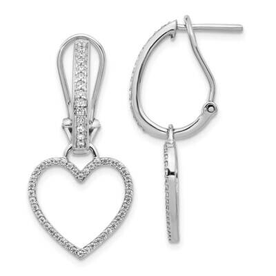 Earrings 14k White Gold Diamond EM4207-050-WA, MPN: EM4207-050-WA, 883957262444