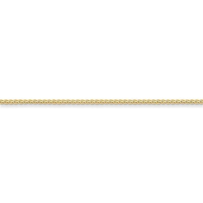1.8mm Flat Wheat Chain 24 Inch 14k Gold FW050-24, MPN: FW050-24, 886774430713