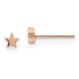 Rose IP-plated Star Post Earrings Stainless Steel Polished SRE1182 by Chisel, MPN: SRE1182, 1911010…