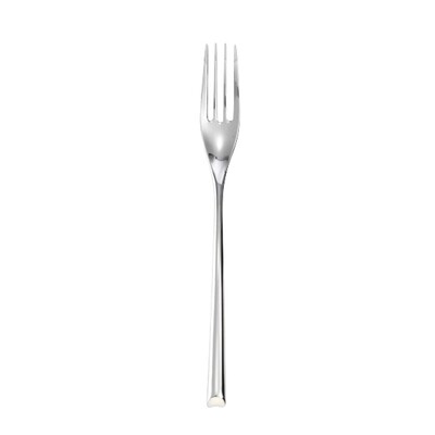 Sambonet h-art serving fork 9 3/4 inch - silverplated on 18/10 stainless steel, MPN: 52727-45, 7909…