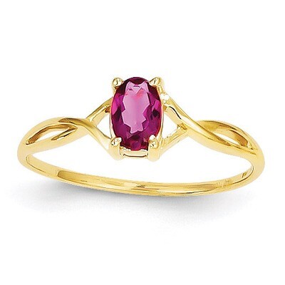 Pink Tourmaline Birthstone Ring 14k Gold XBR235, MPN: XBR235, 883957857510