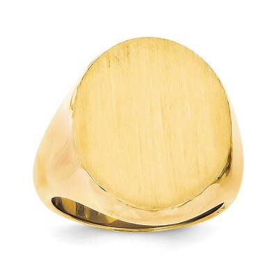 Men&#39;s Signet Ring 14k Gold RS109, MPN: RS109, 883957531120