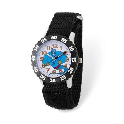 Disney Aladdin Genie Time Teacher Black Nylon Band Kids Watch XWA6205, MPN: XWA6205, 842885108675