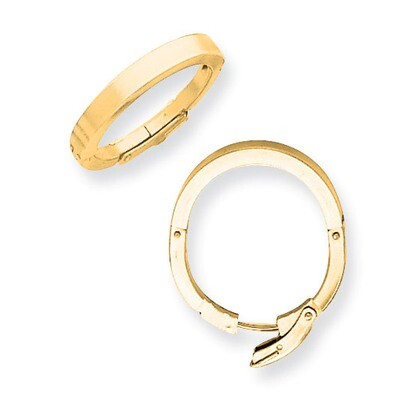 3mm Finger Fit Widetop Adjustable Shank 14k Yellow Gold YGSH134B, MPN: YGSH134B, 191101638756