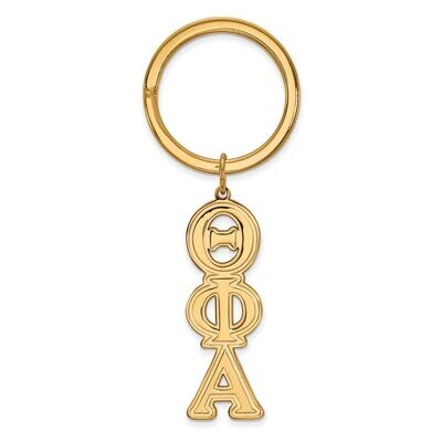 Theta Phi Alpha Key Chain Gold-plated Silver GP010TPA, MPN: GP010TPA, 886774911526