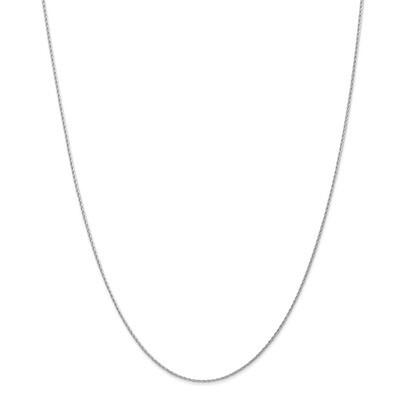 16 Inch 1.00mm Parisian Wheat Chain 14k white Gold PEN315-16, MPN: PEN315-16, 886774402291