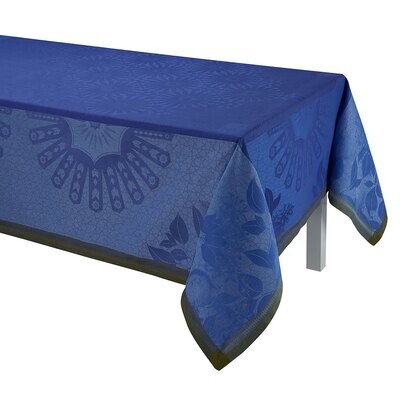 Le Jacquard Jardin D&#39;Orient Blue Tablecloth 86x149, MPN: 25174, 3660269251741