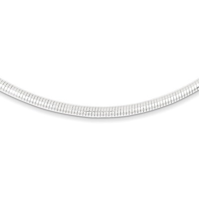 18 Inch Round 3.75mm Neckwire Necklace Sterling Silver QG3200-18, MPN: QG3200-18, 191101276217