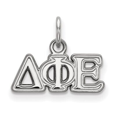 Delta Phi Epsilon Extra Small Pendant Sterling Silver SS001DPH, MPN: SS001DPH, 886774598314