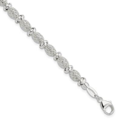 Filigree Bracelet Sterling Silver Polished QG5836-7.75, MPN: QG5836-7.75, 191101767470