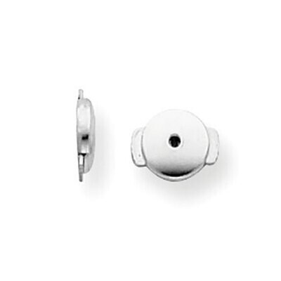 Small Guardian Back Earring Setting 18k White Gold 8W664, MPN: 8W664,