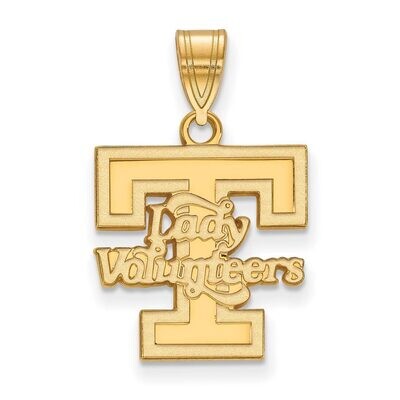 University of Tennessee Medium Pendant 14k Yellow Gold 4Y045UTN, MPN: 4Y045UTN, 886774882635