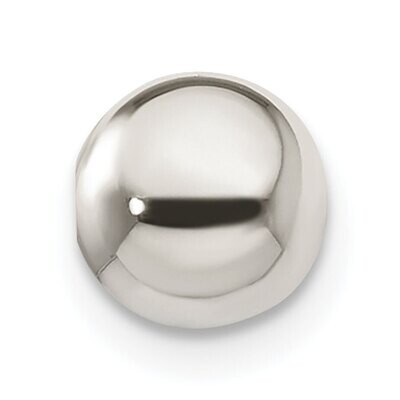 7.0mm Polished Medium Hole Bead Sterling Silver SS3766, MPN: SS3766,