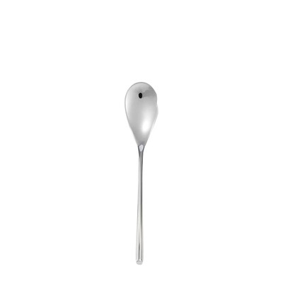 Sambonet bamboo french sauce spoon 7 3/8 inch - silverplated on 18/10 stainless steel, MPN: 52719-6…