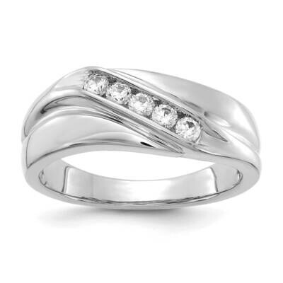 Diamond Mens Ring 14k White Gold RM5815-033-WA, MPN: RM5815-033-WA, 883957573908