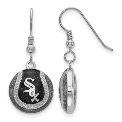 MLB Chicago White Sox Enameled Baseball Charm Sterling Silver Rhodium-plated SS521WHI, MPN: SS521WH…