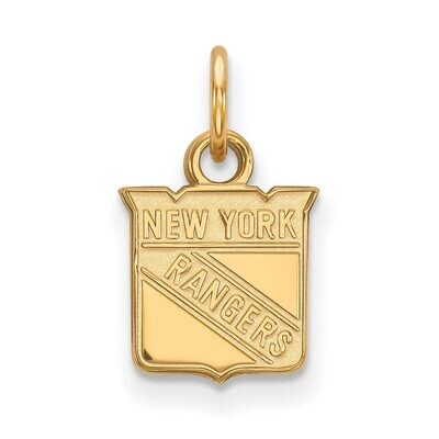 New York Rangers x-Small Pendant 14k Yellow Gold 4Y001RNG, MPN: 4Y001RNG, 886774856568