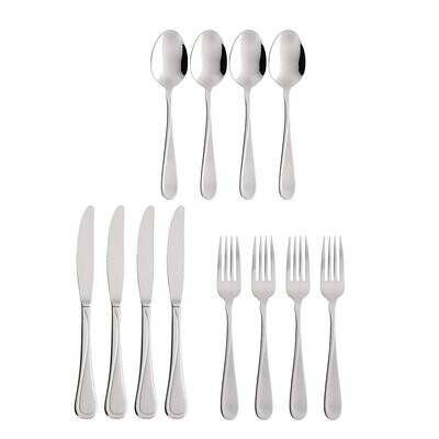 Oneida Flight 12 Piece Flatware Set H015012A, MPN: H015012A, 79363019592