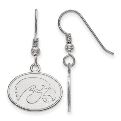 University of Iowa Small Dangle Earring Wire Sterling Silver SS049UIA, MPN: SS049UIA, 886774725123