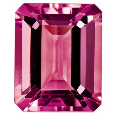 Pink Tourmaline 5X3Mm Emerald Cut Aa Quality Gemstone PT-0503-OCE-AA, MPN: PT-0503-OCE-AA,