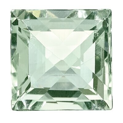 Green Quartz 7mm Square Checkerboard AA Quality Gemstone GQ-0700-SQX-AA, MPN: GQ-0700-SQX-AA,