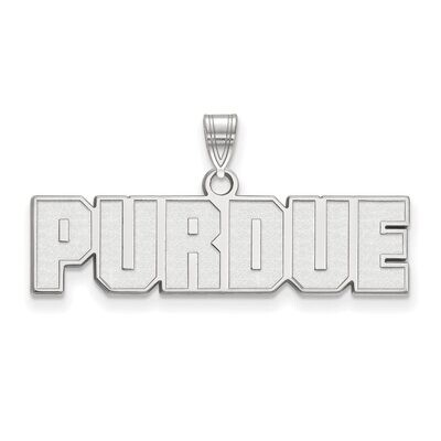 Purdue Small Pendant 10k White Gold 1W067PU, MPN: 1W067PU, 886774792378
