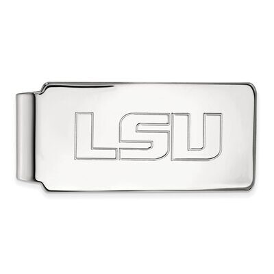 Louisiana State University Money Clip 10k White Gold 1W019LSU, MPN: 1W019LSU, 886774782201