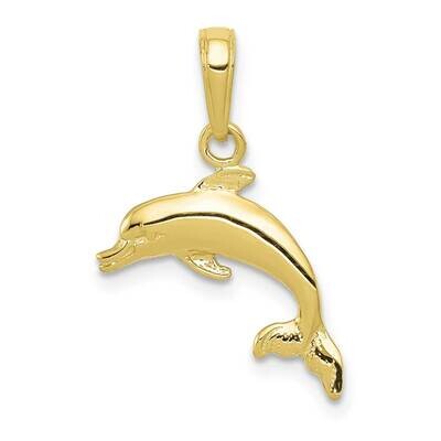 Dolphin Pendant 10k Gold 10C3446, MPN: 10C3446, 63721818767
