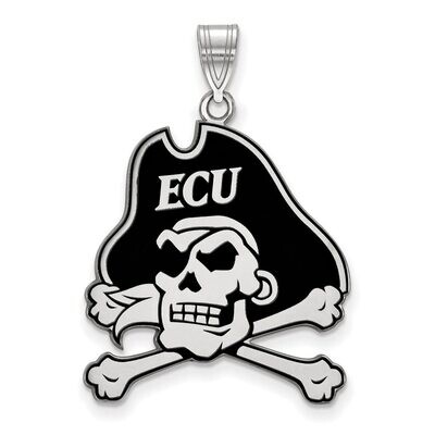 East Carolina University Extra Large Enamel Pendant Sterling Silver SS070ECU, MPN: SS070ECU, 886774…