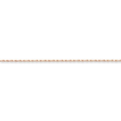 1.8mm Diamond-cut Rope Chain 24 Inch 14k Rose Gold R014-24, MPN: R014-24, 886774429700