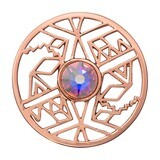 Nikki Lissoni Wild Free Rose Gold-Plated 33mm Coin C1585RGM, MPN: C1585RGM, 8719075300336