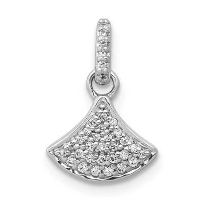 1/8Ct. Diamond Fancy Pendant 14k White Gold PM3700-013-WA, MPN: PM3700-013-WA, 883957664552