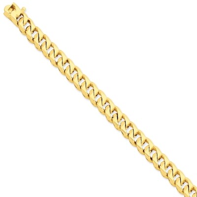 20 Inch 8.5mm Hand-Polished Traditional Link Chain 14k Yellow Gold LK118-20, MPN: LK118-20, 8839572…