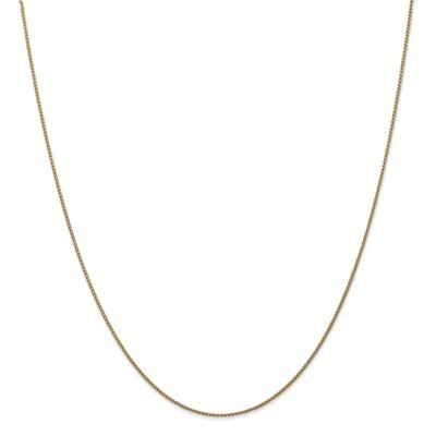 Leslie&#39;s 1mm Solid Diamond-cut Spiga Chain 16 Inch 14k Gold HB-7235-16, MPN: 7235-16, 191101848629