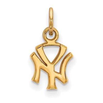 New York Yankees x-Small Pendant 14k Yellow Gold 4Y043YAN, MPN: 4Y043YAN, 886774881898