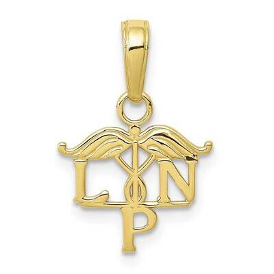 Lpn Symbol Pendant 10k Gold 10K4933, MPN: 10K4933,