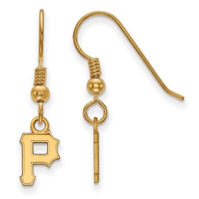 Pittsburgh Pirates x-Small Dangle Earring Wire Gold-plated Silver GP005PIR, MPN: GP005PIR, 88677490…