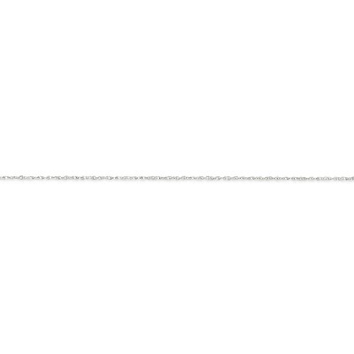 0.8mm Polished Light Baby Rope Chain 18 Inch 14k White Gold PEN108-18, MPN: PEN108-18, 883957343853