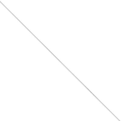 0.50mm Box Chain 14 Inch 14k White Gold WLB040-14, MPN: WLB040-14, 886774120478