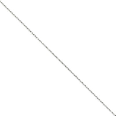1.5mm Parisian Wheat Chain 14 Inch 14k White Gold PEN262-14, MPN: PEN262-14, 886774401652