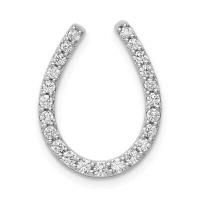 1/3Ct. Diamond Horseshoe Chain Slide 14k White Gold PM5149-033-WA, MPN: PM5149-033-WA, 191101543470