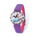 Disney Aladdin Jasmine Time Teacher Purple Nylon Band Kids Watch XWA6199, MPN: XWA6199, 843231086623