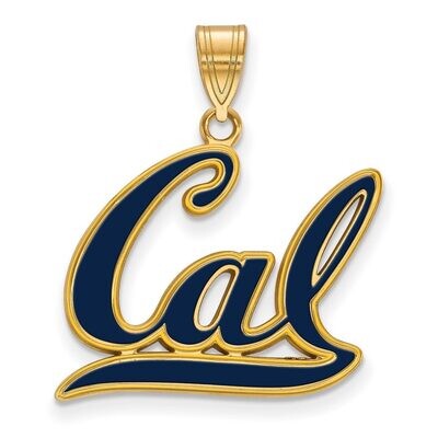 University of California Berkeley Large Enamel Pendant Gold-plated Silver GP019UCB, MPN: GP019UCB, …