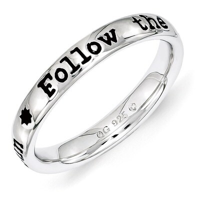 Sterling Silver Lyric Follow the Sun Ring QSK1544-6